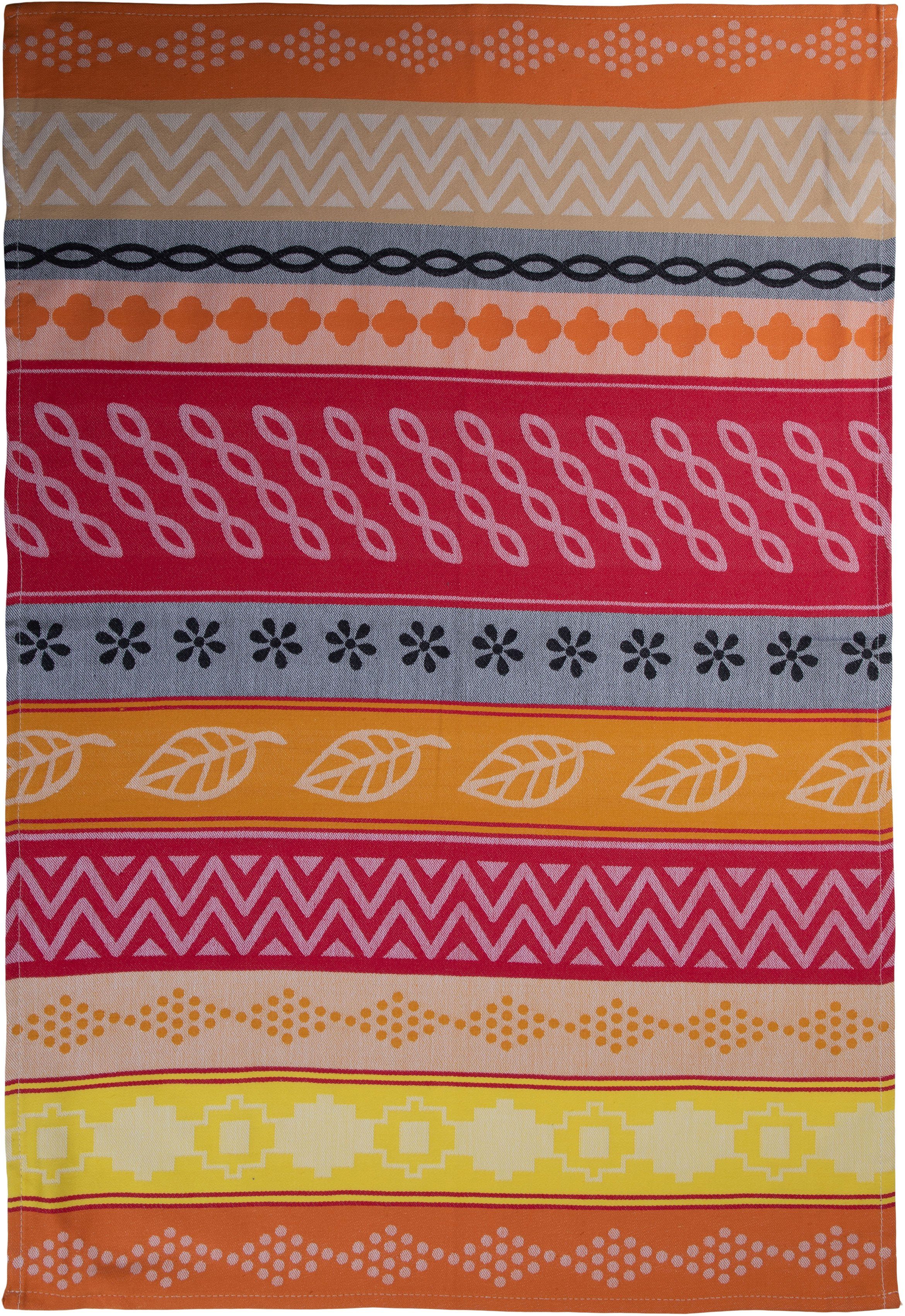 stuco Geschirrtuch Inka, (Set, 3-tlg), Jacquardgewebe günstig online kaufen