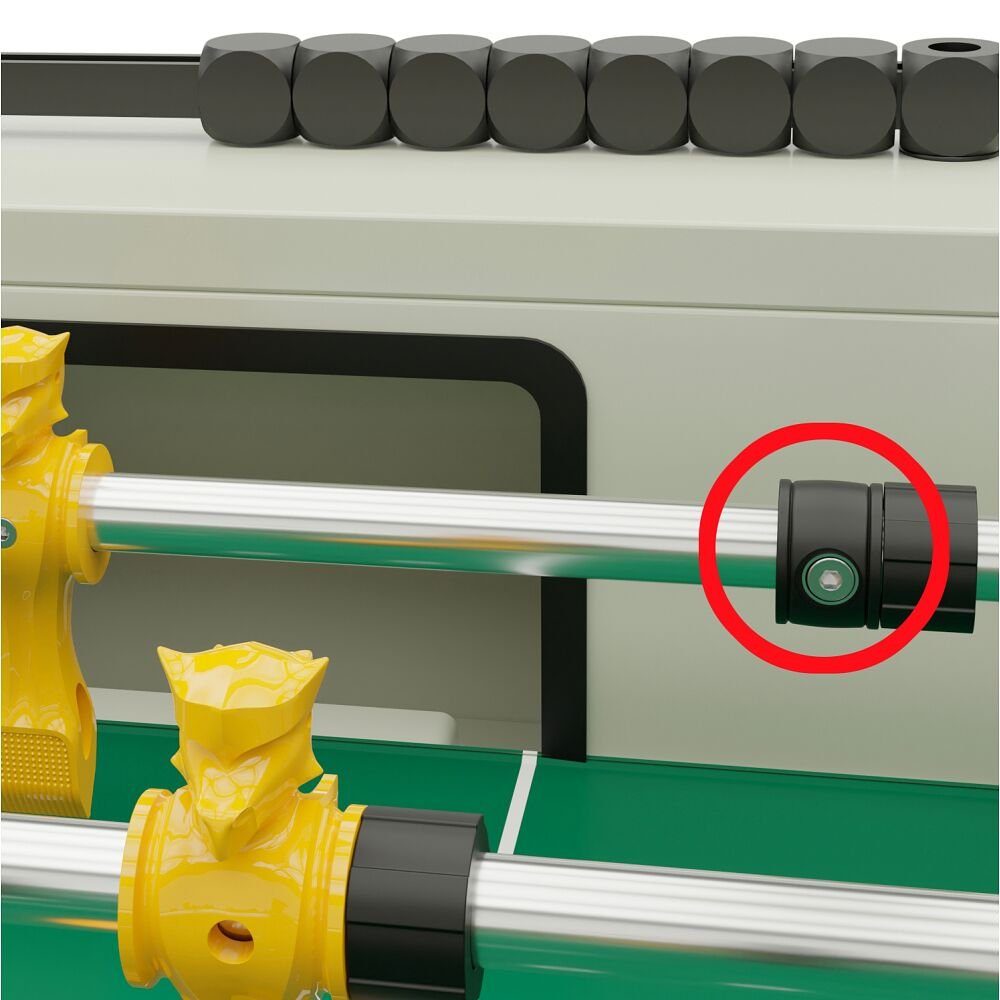 Kickertisch Stellringe für 16 mm Torwartstangen