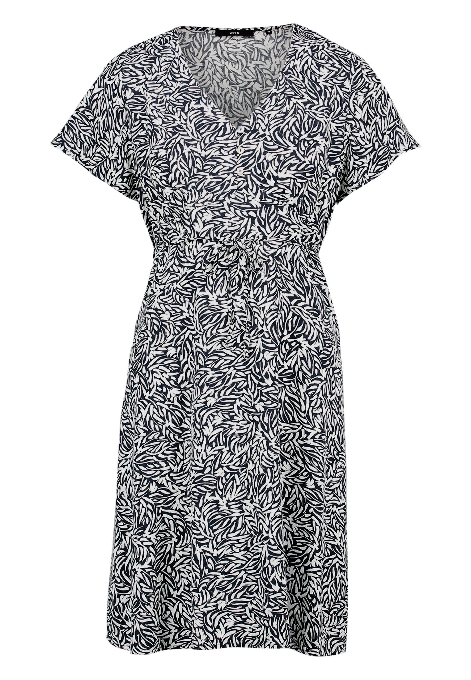 Zero Minikleid Damen mit Print. Material.