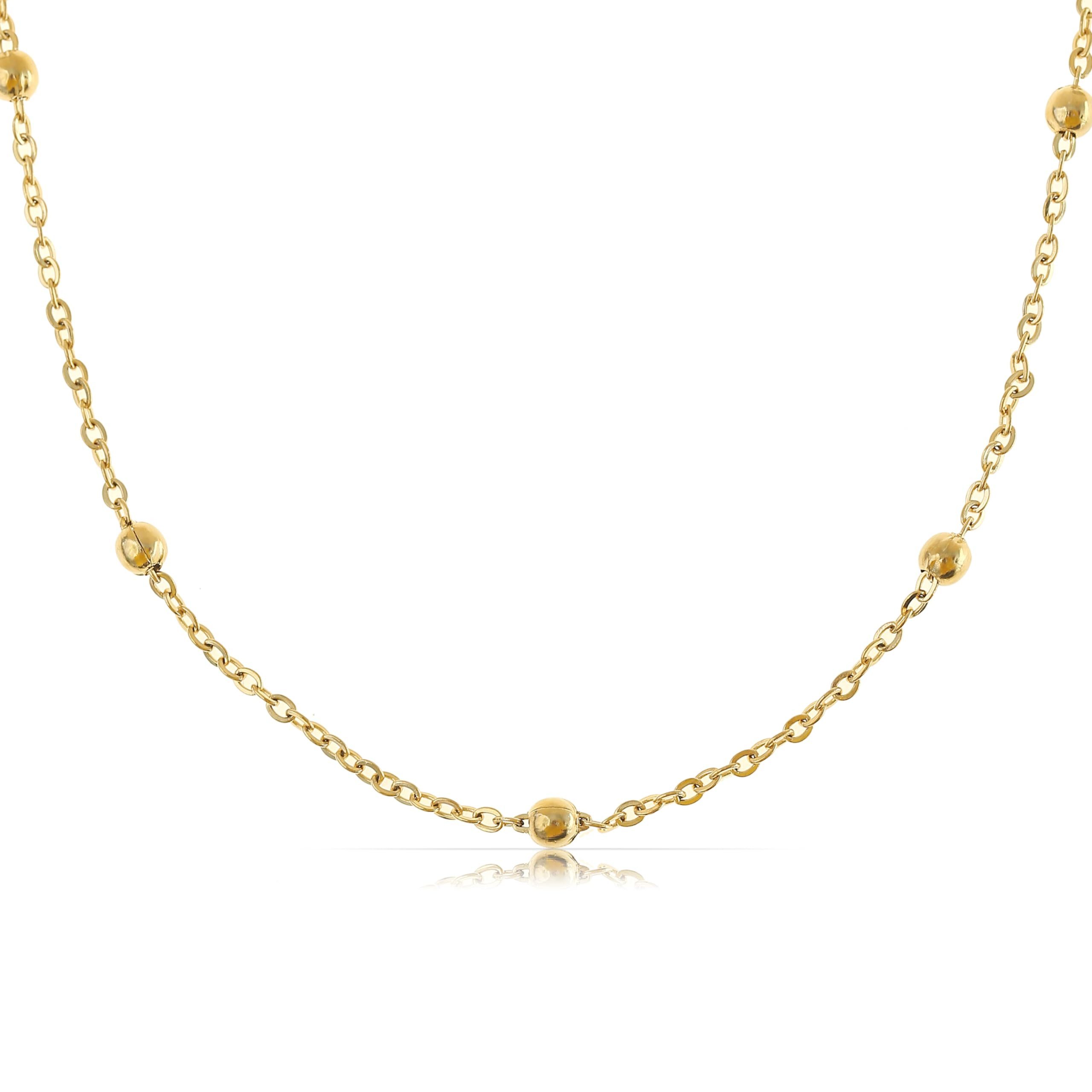 Made by Nami Brillenkette Gold Brillenband Damen 70 cm aus chirurgischem Ed günstig online kaufen