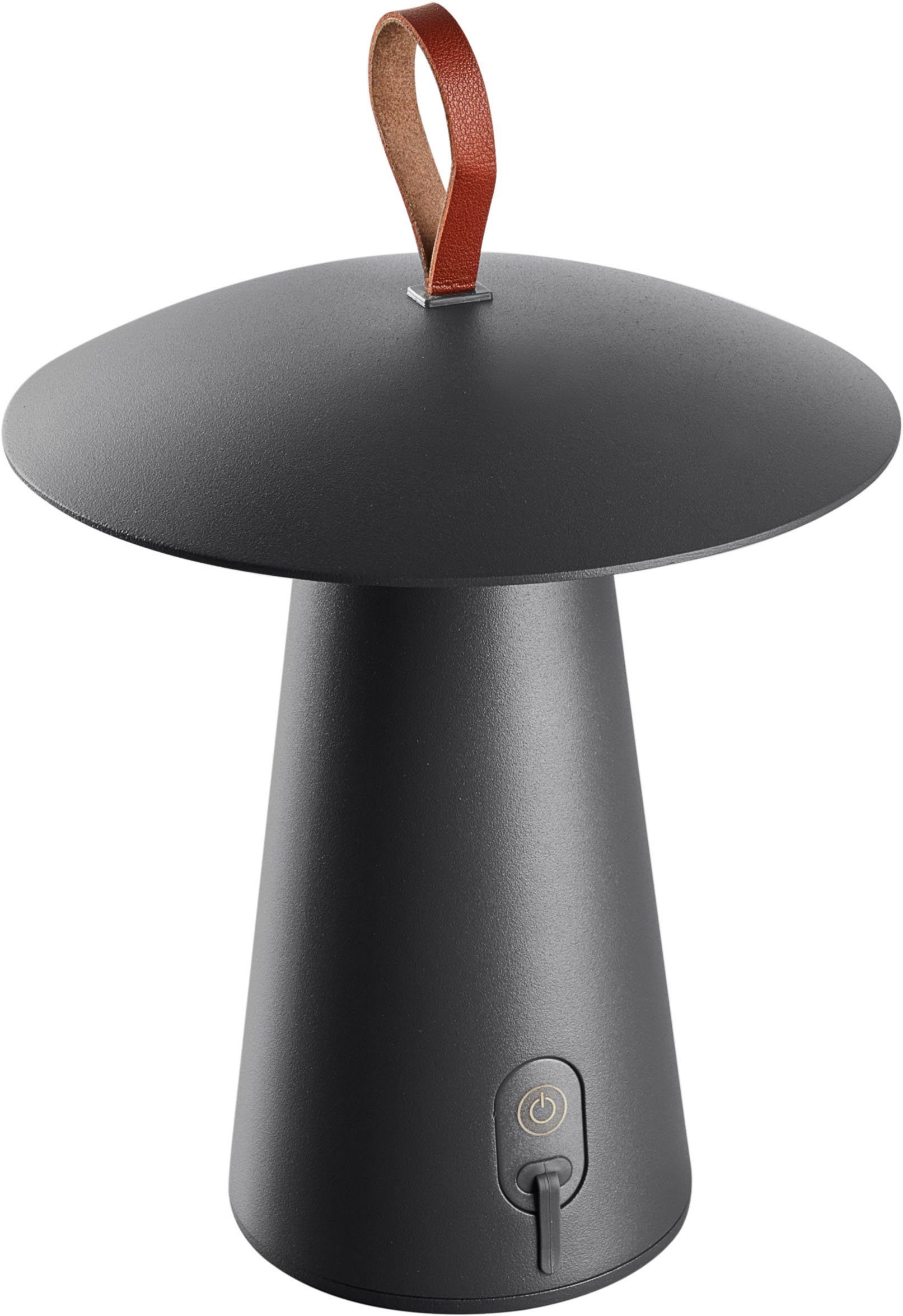 HEITRONIC LED Tischleuchte »Mushroom«, Tischlampe, Outdoor-Leuchte, mit Touch-Schalter und Dimmfunktion-Otto