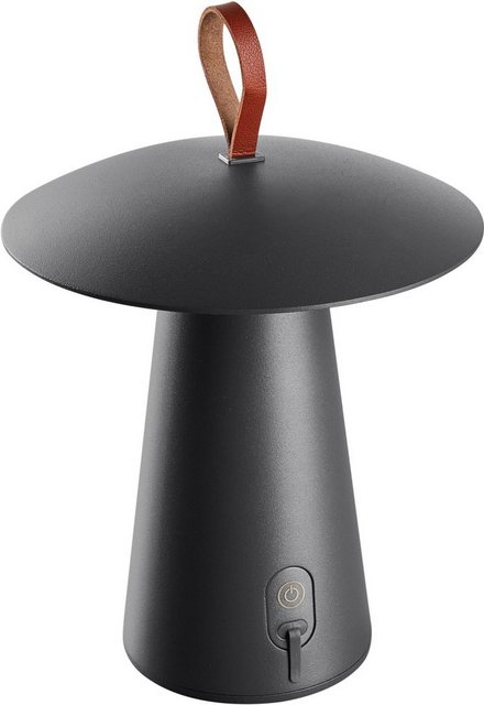 HEITRONIC LED Tischleuchte »Mushroom«, Tischlampe, Outdoor-Leuchte, mit Touch-Schalter und Dimmfunktion-Otto