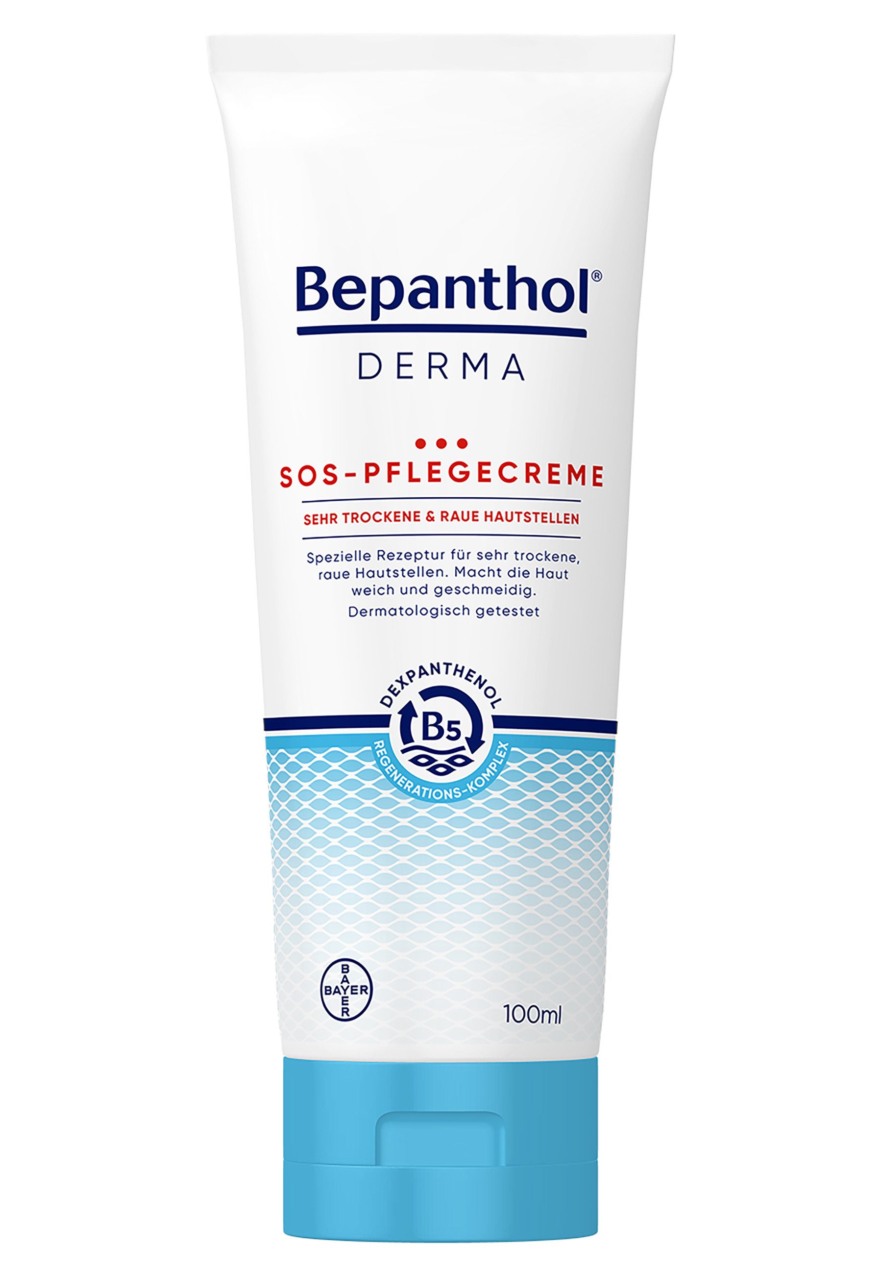 Bepanthol Körpercreme SOS-Pflegecreme, zur täglichen Pflege bei empfindlicher & gereizter Haut