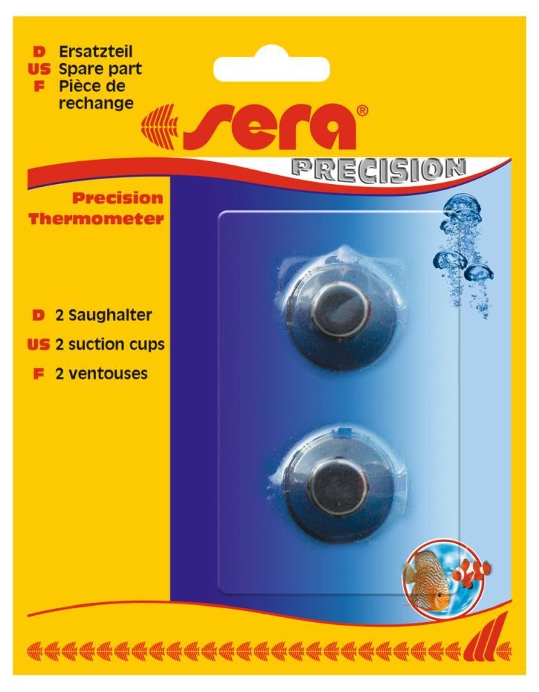 Aquariendeko sera Saughalter für Präzisionsthermometer 2 St.
