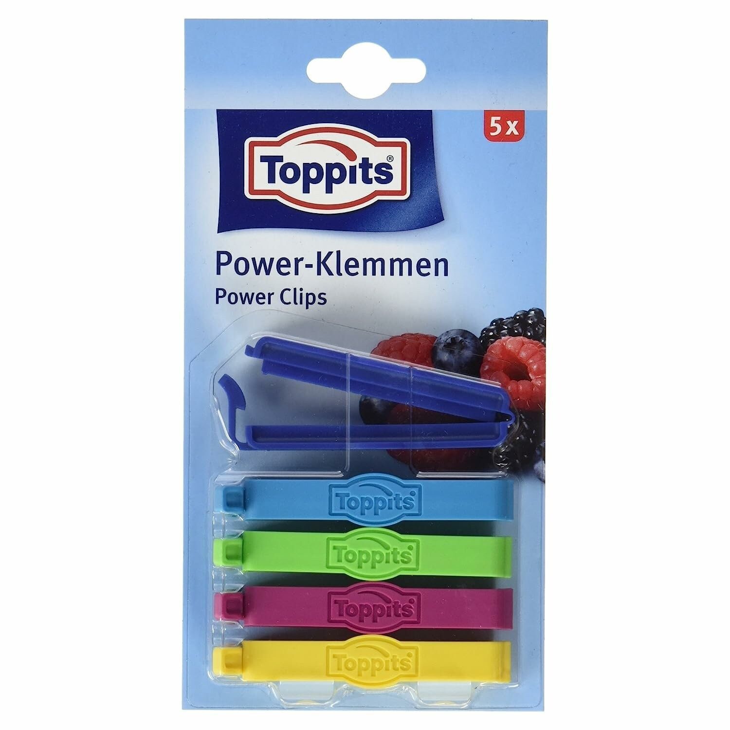 Toppits Verschlussklammer Toppits Durable Fresh-Keeping Clips