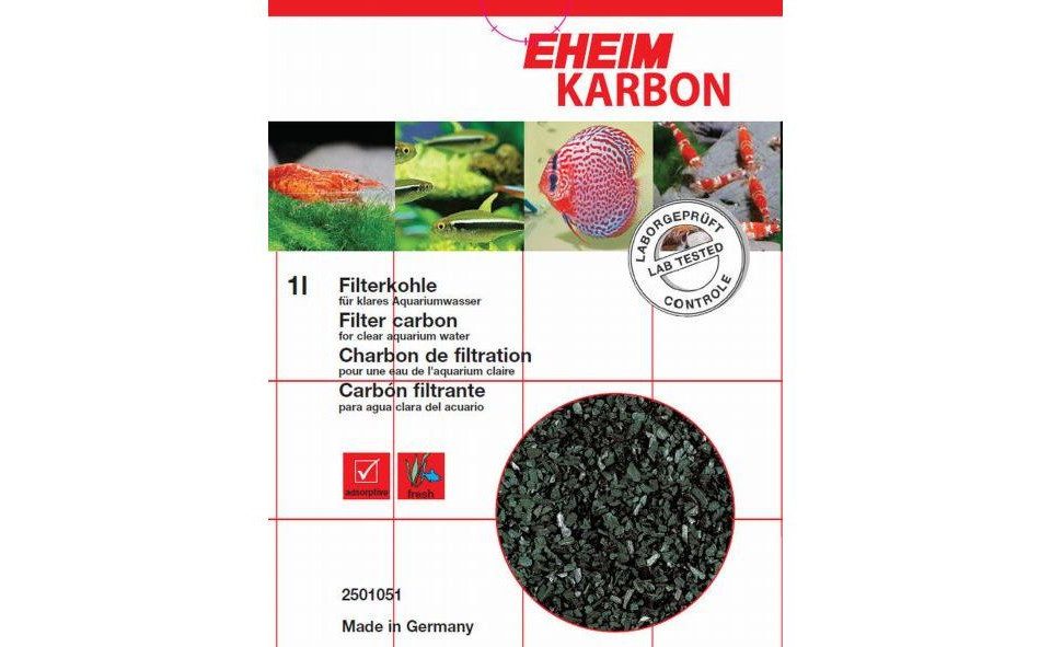 EHEIM Aquariumfilter Eheim Filterkohle Karbon 225 g