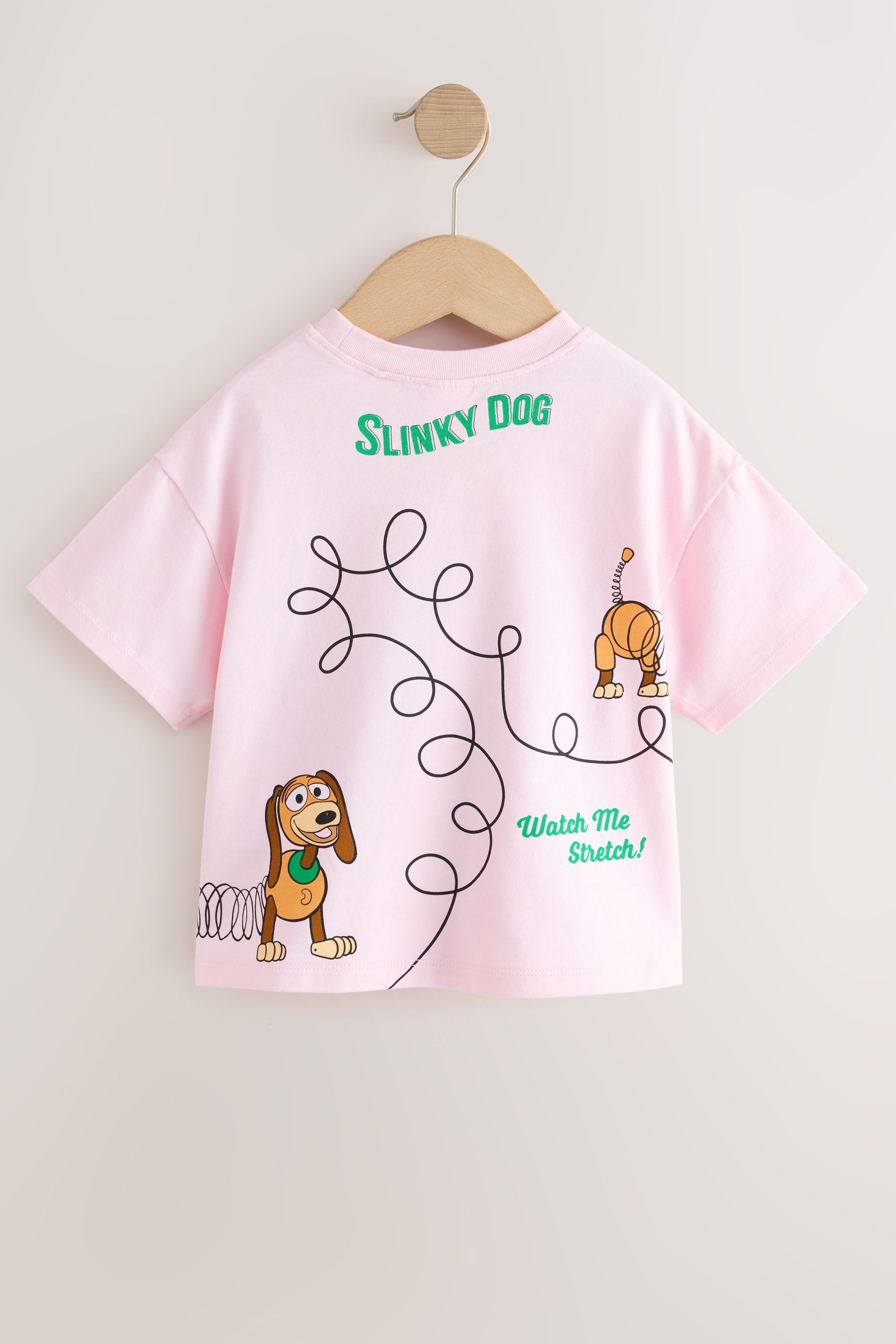 Next T-Shirt Kurzärmeliges T-Shirt, Toy Story Slinky Dog (1-tlg)
