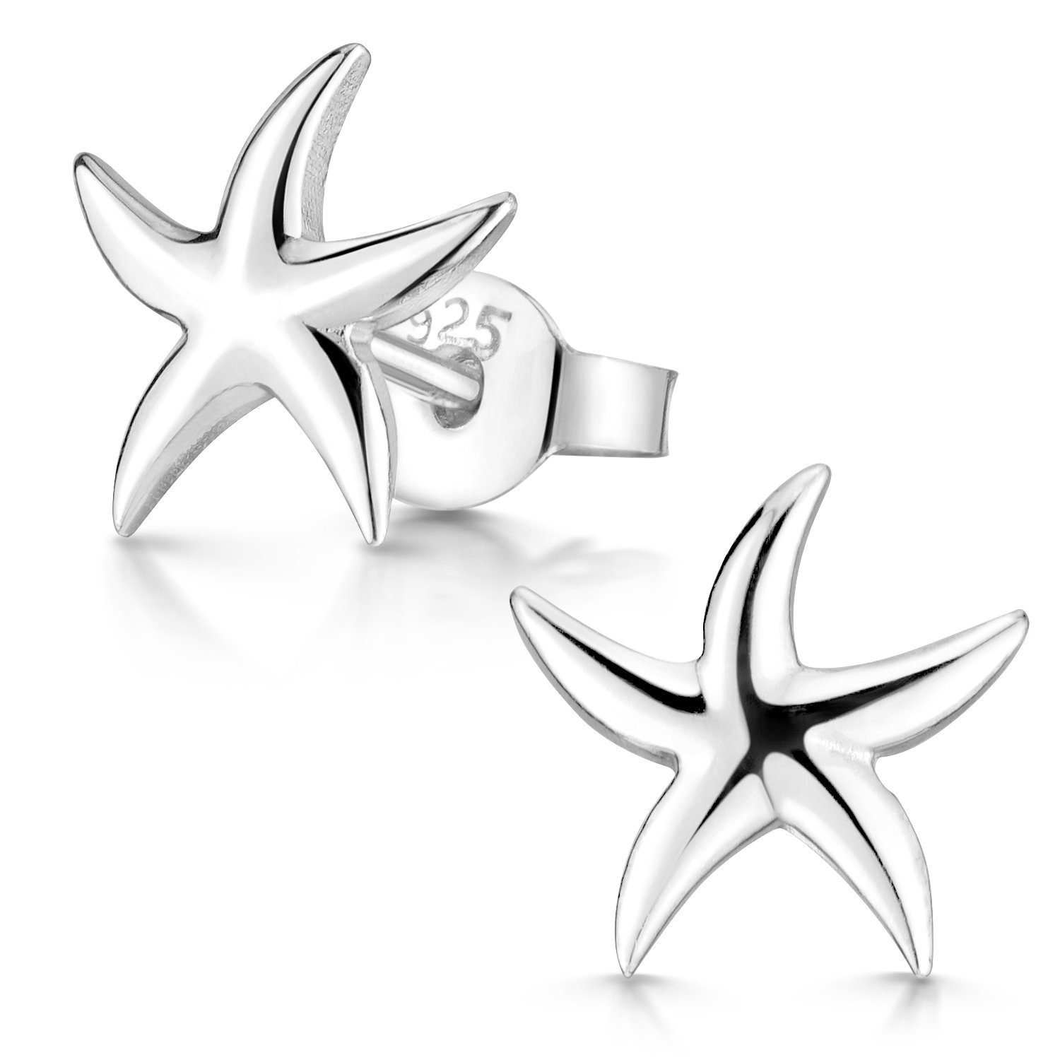 Materia Paar Ohrstecker Damen Ohrringe Seestern SO-423, 925 Sterling Silber günstig online kaufen