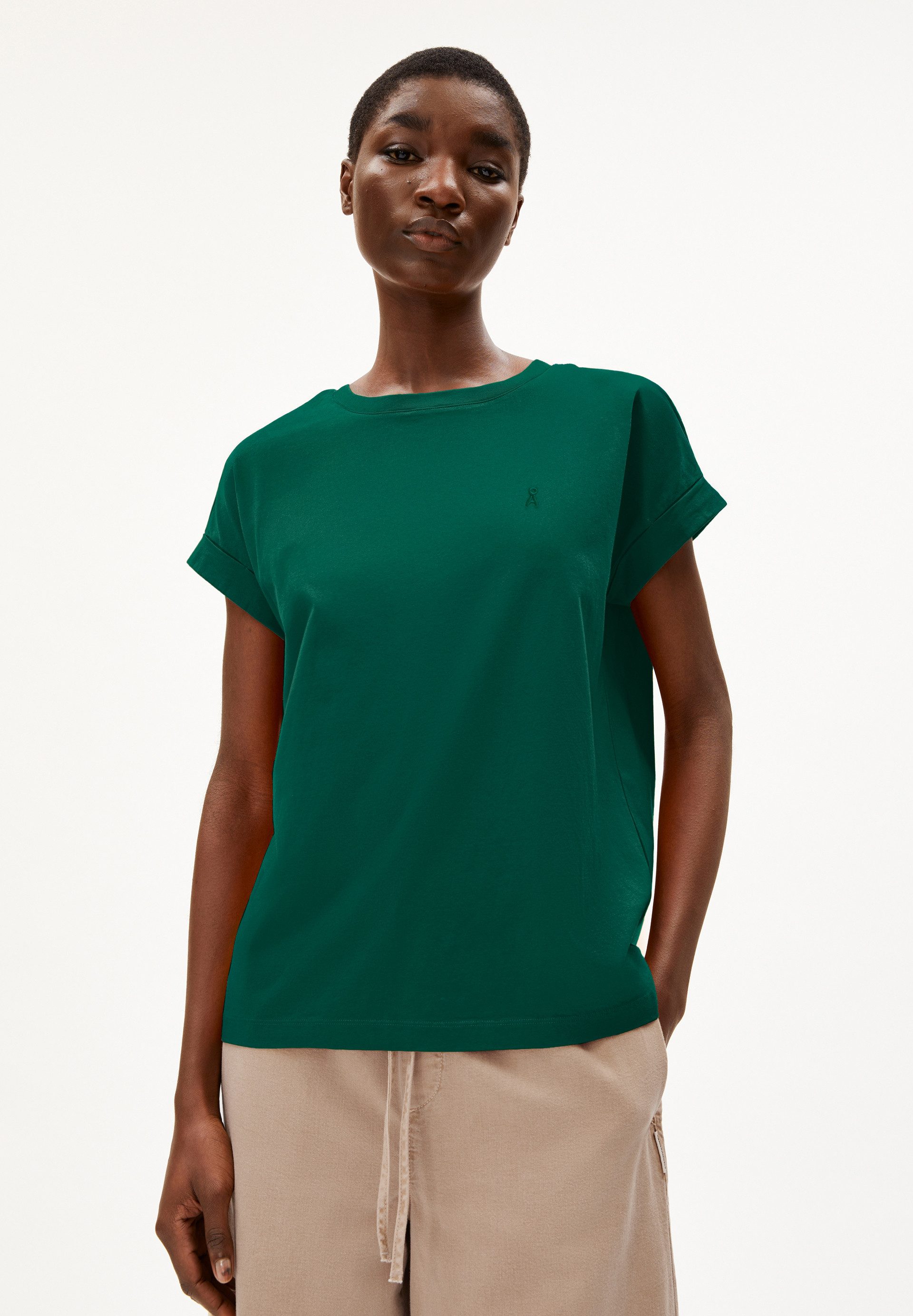 Armedangels T-Shirt IDAARA T-Shirt aus Bio-Baumwolle Loose Fit günstig online kaufen