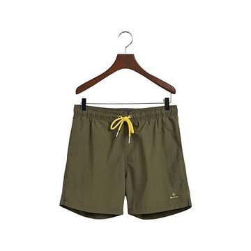 Gant Shorts grün regular (1-tlg)