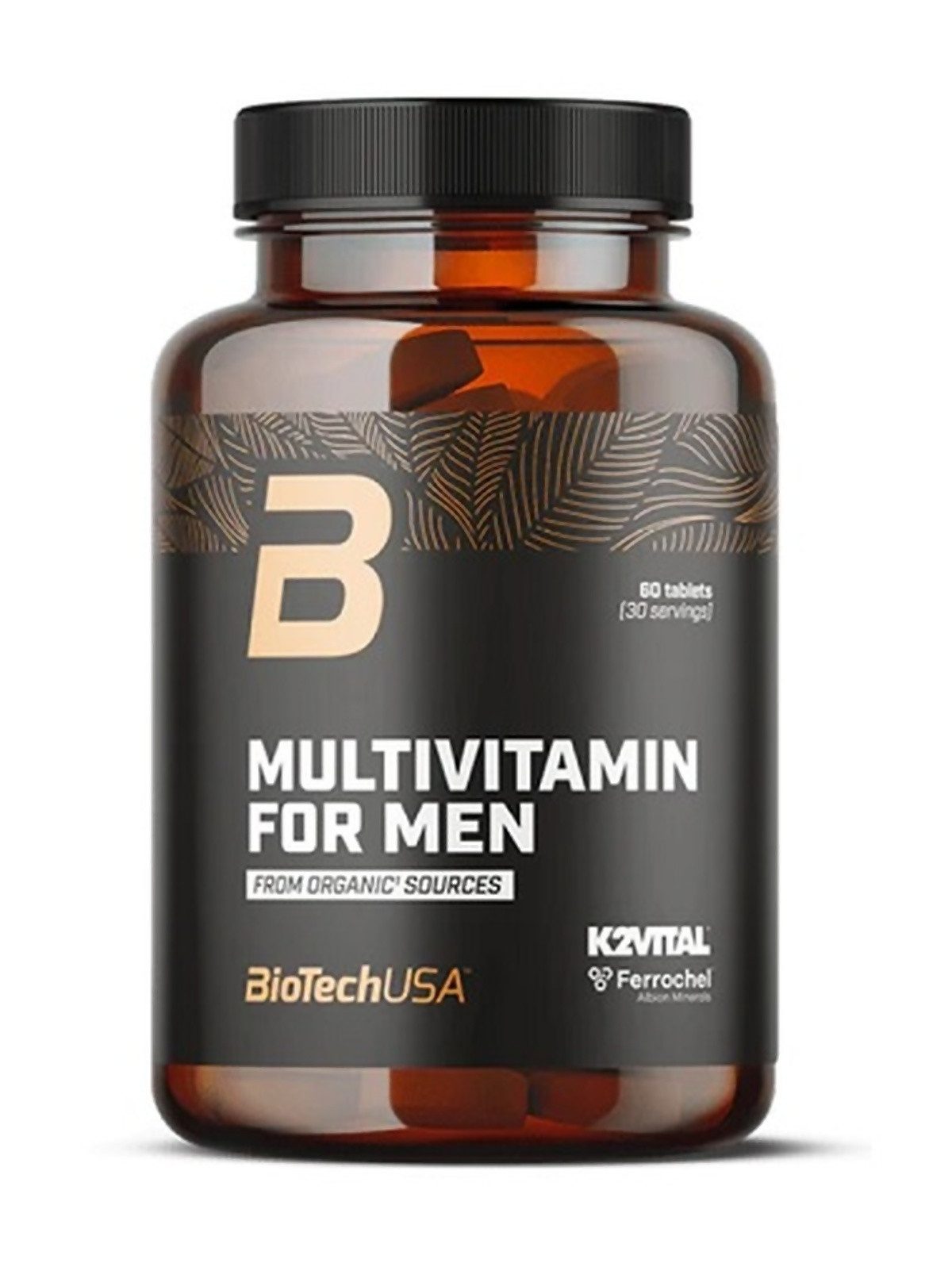 Biotech USA BioTech Multivitamin For Men from organic sources 60 Tabletten Tabletten, 86 g