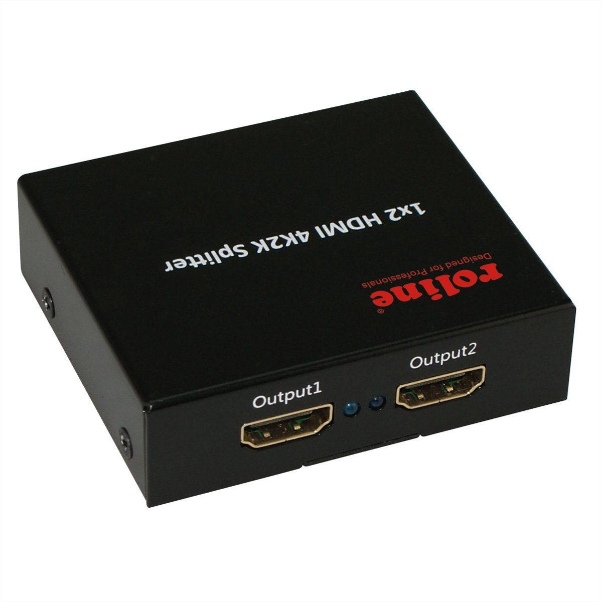 ROLINE HDMI Video-Splitter Audio- & Video-Adapter, 4K, 2fach