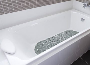Badematte Badewanneneinlage 99 x 39 cm Oval mit Saugnoppen Badematte für die Badewanne in verschiedenen Farben Einlage Badewannenmatte Antirutsch StickandShine