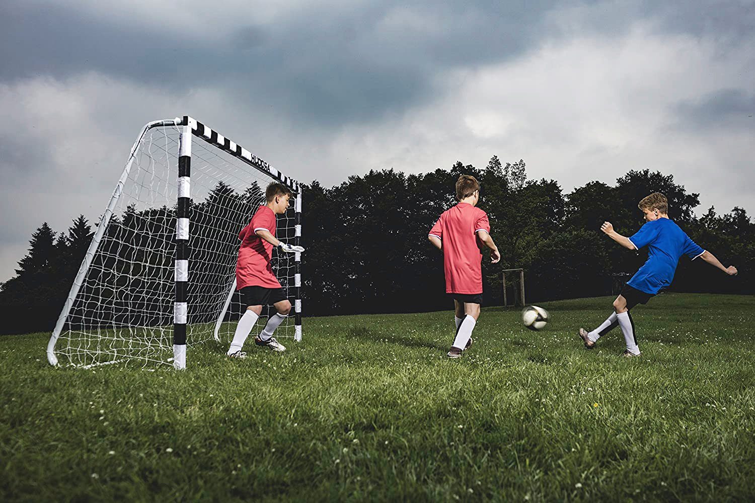 Hudora Fußballtor Stadion 160, BxLxH: 90x300x160 cm