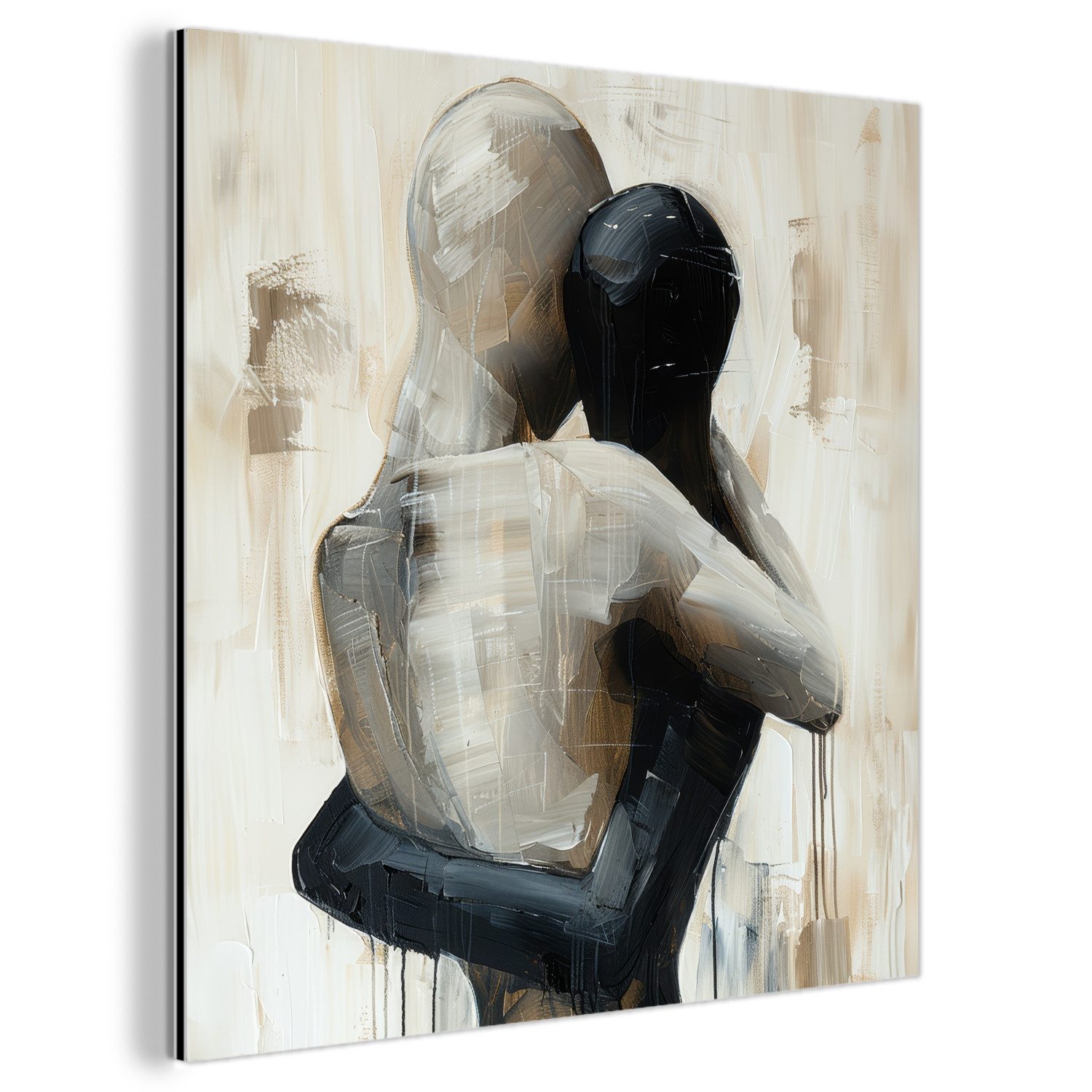 MuchoWow Metallbild Abstrakt - Liebe - günstig online kaufen