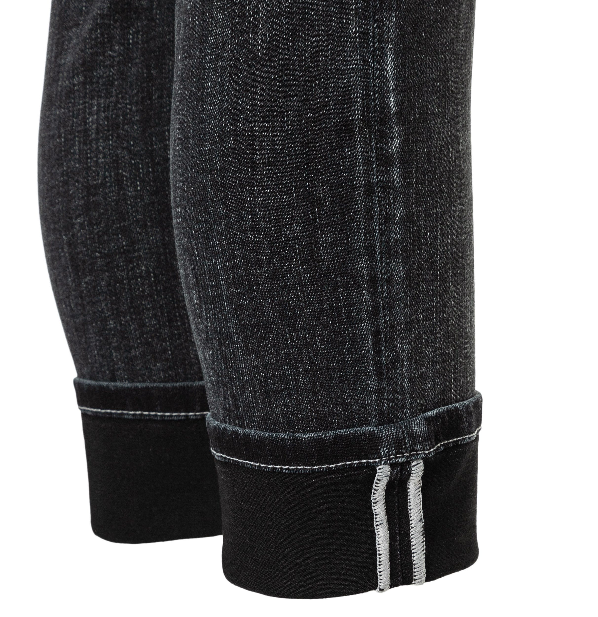 MAC RICH SLIM D962 5-Pocket-Jeans Grau