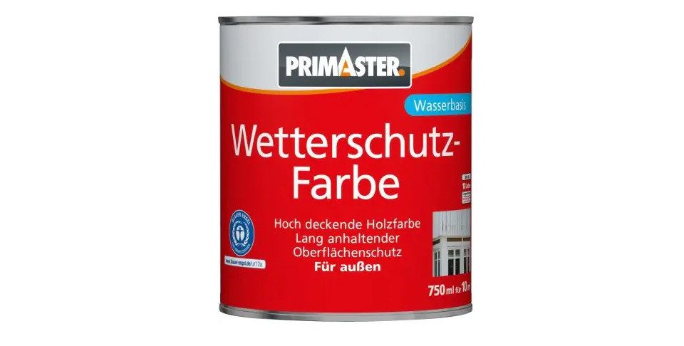 Primaster Wetterschutzfarbe Primaster Wetterschutzfarbe 2,5 L silbergrau