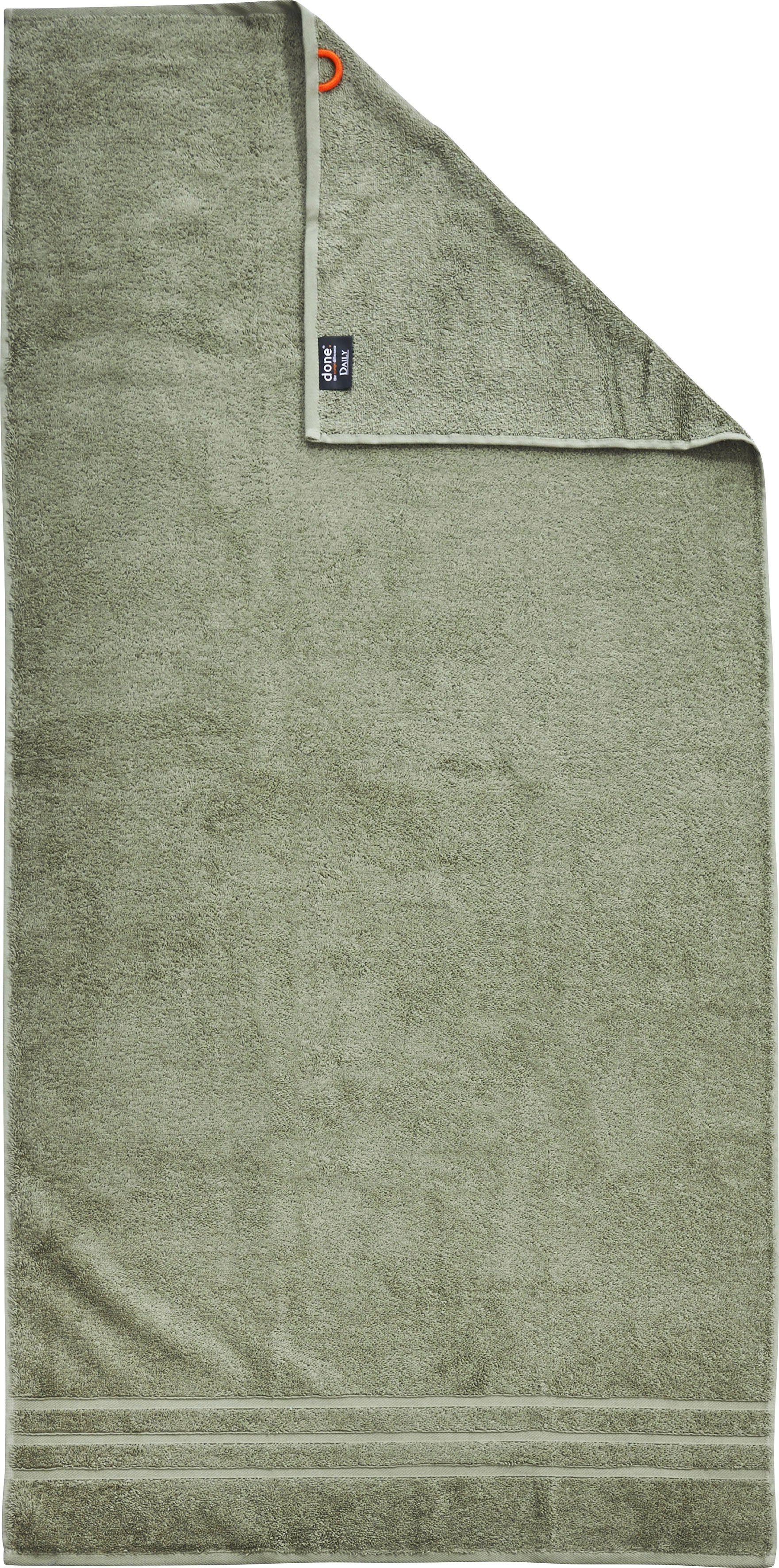 done.® Duschtuch Daily Uni, Walkfrottier (1-St), günstig online kaufen