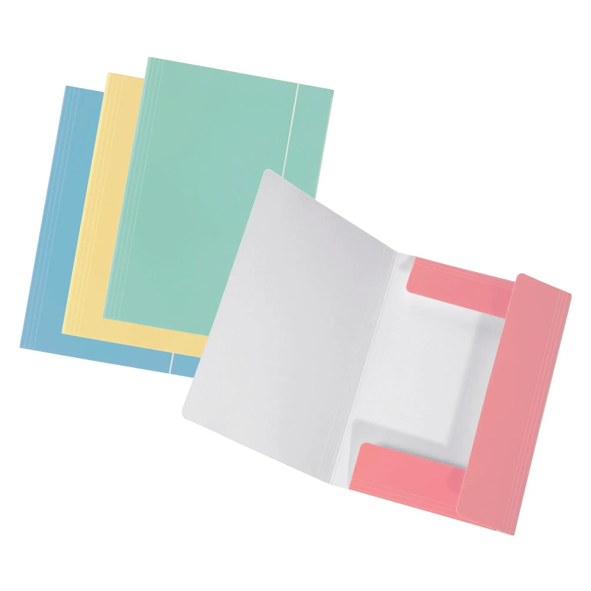 Schreibmappe 8x Sammelmappe PastellColor A3 5er Poly sortiert 15068820000F