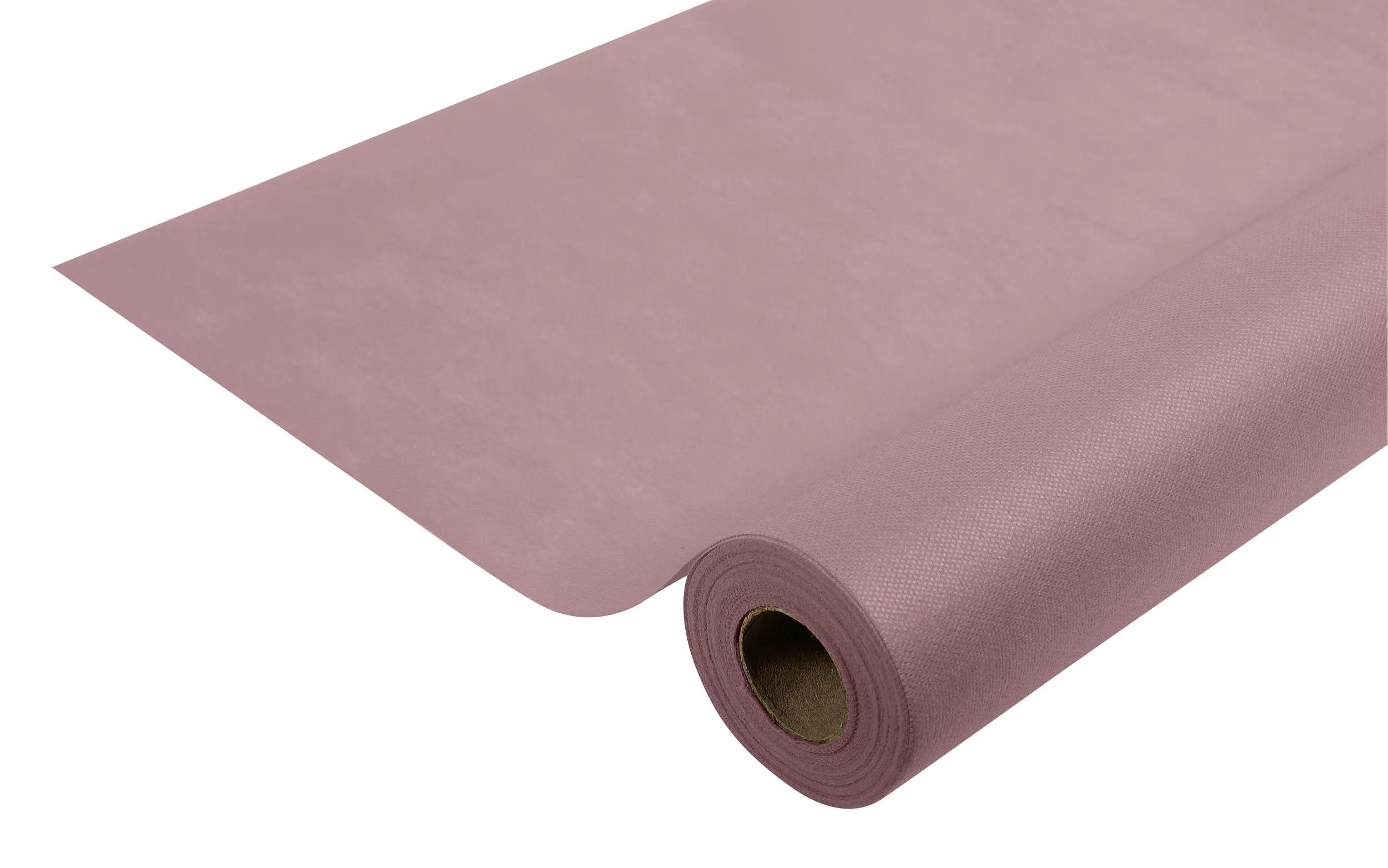 PROnappe Tischband 4x Tischdecke auf Rolle, Spunbond, 1,20x20m Altrosa R782003I, Nappes rouleaux spunbond 1,20m