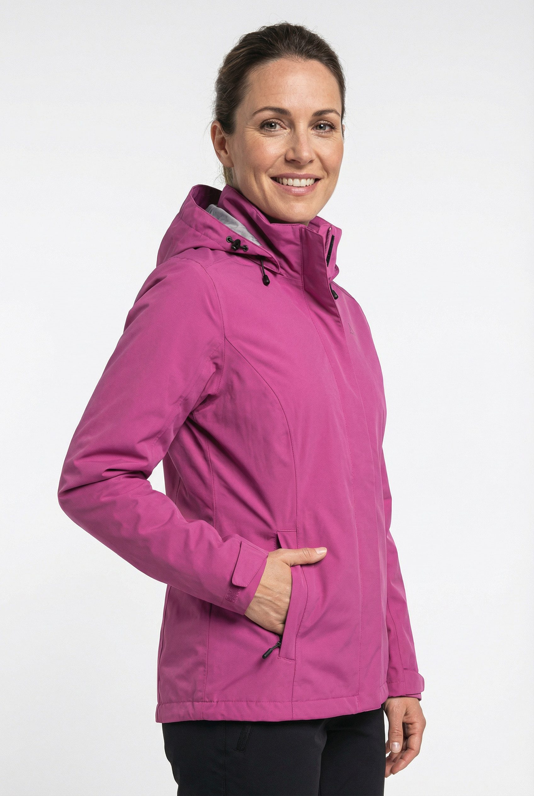 Schöffel Regenjacke Jacket Gmund L sportlicher Stil, wasserdicht, winddicht, atmungsaktiv, Übergangsjacke