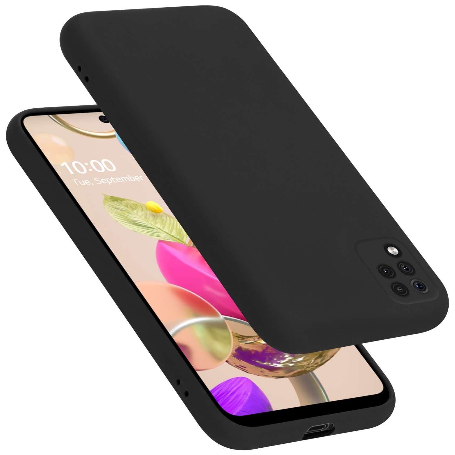 Cadorabo Handyhülle für LG K42 Hülle LG K42, Flexible Hülle TPU Silikon Schutzhülle Back Cover Case