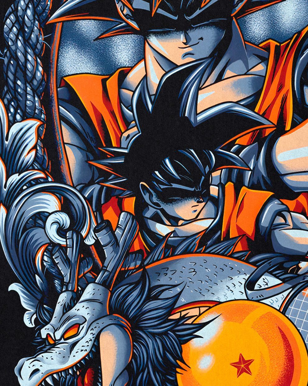 songoku Herren T-Shirt gt Super Print-Shirt breakers dragonball the kakarot style3 super z Warrior