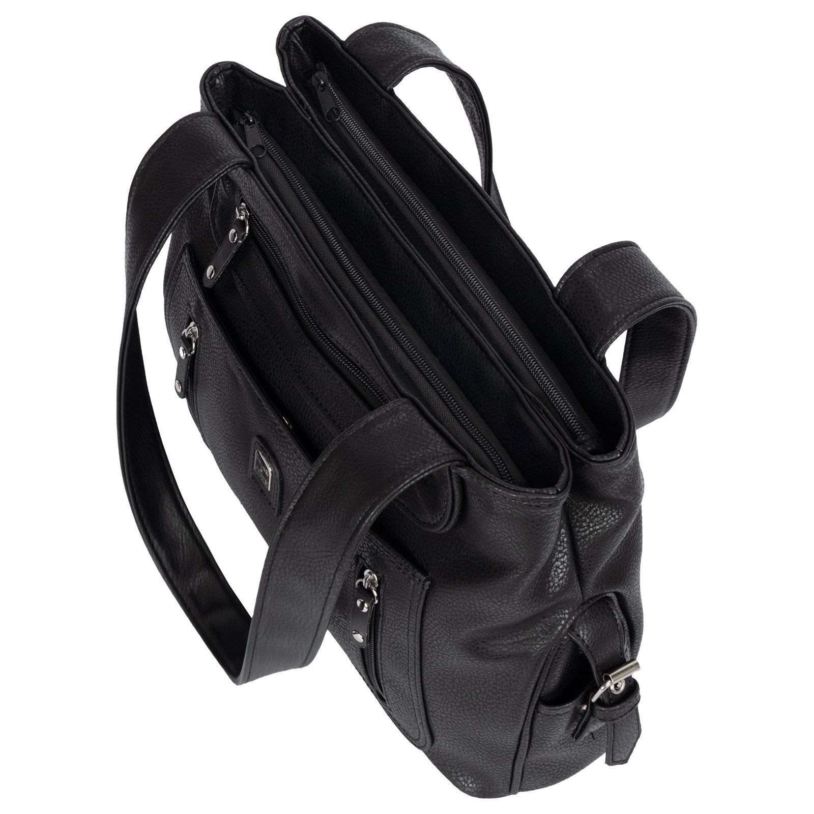 EAAKIE Umhängetasche Damen Tasche Schultertasche Umhängetasche Leder Optik Handtasche, als Schultertasche, Umhängetasche tragbar