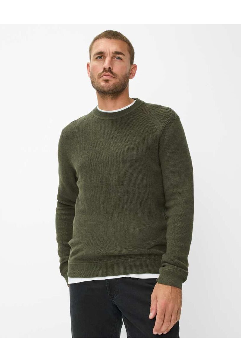 Brax Strickpullover Roy deep jungle