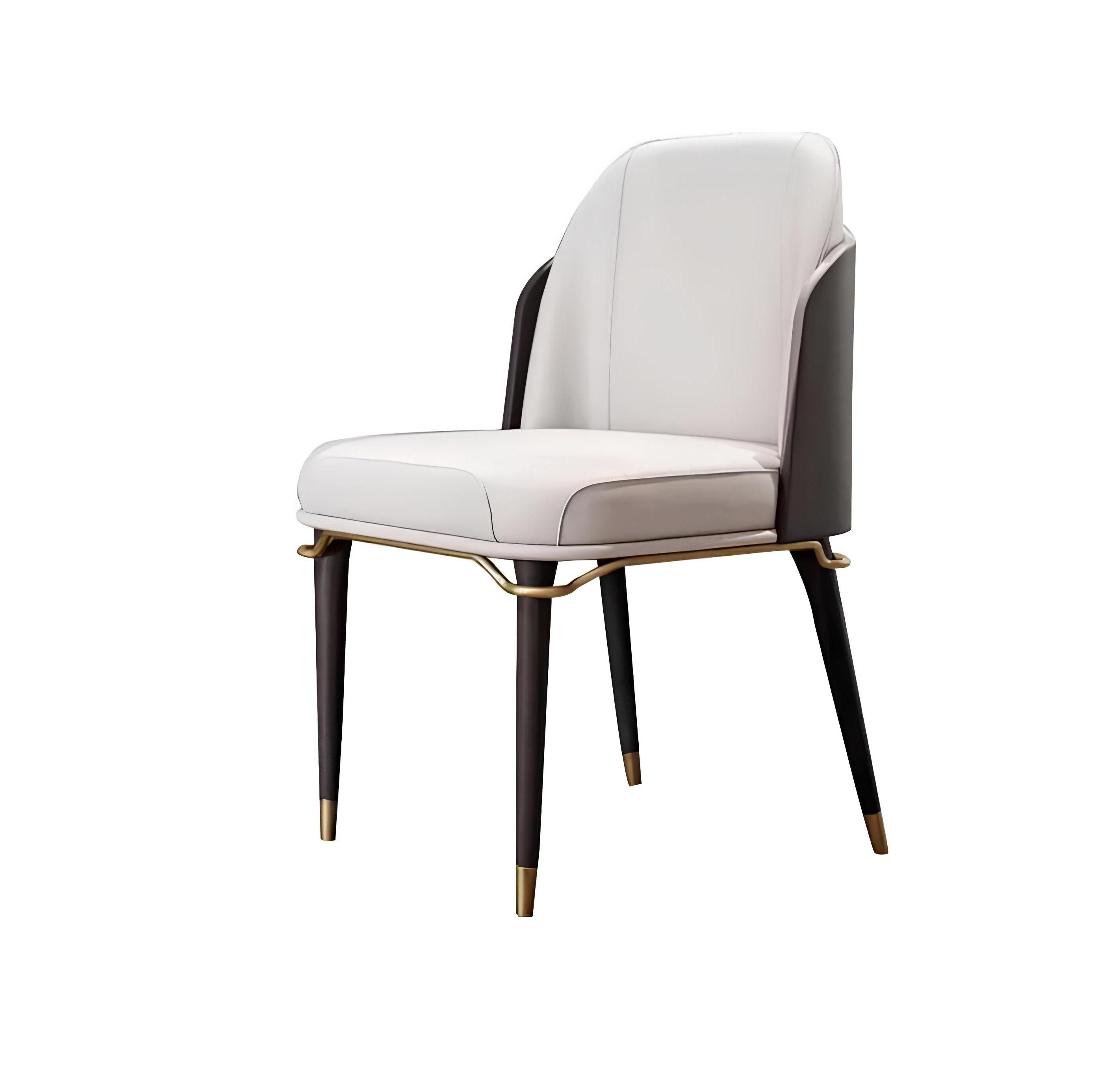 Xlmoebel Stuhl Moderne mehrfarbige Esszimmerstühle mit Holzbeinen (1 St), Hergestellt in Europa