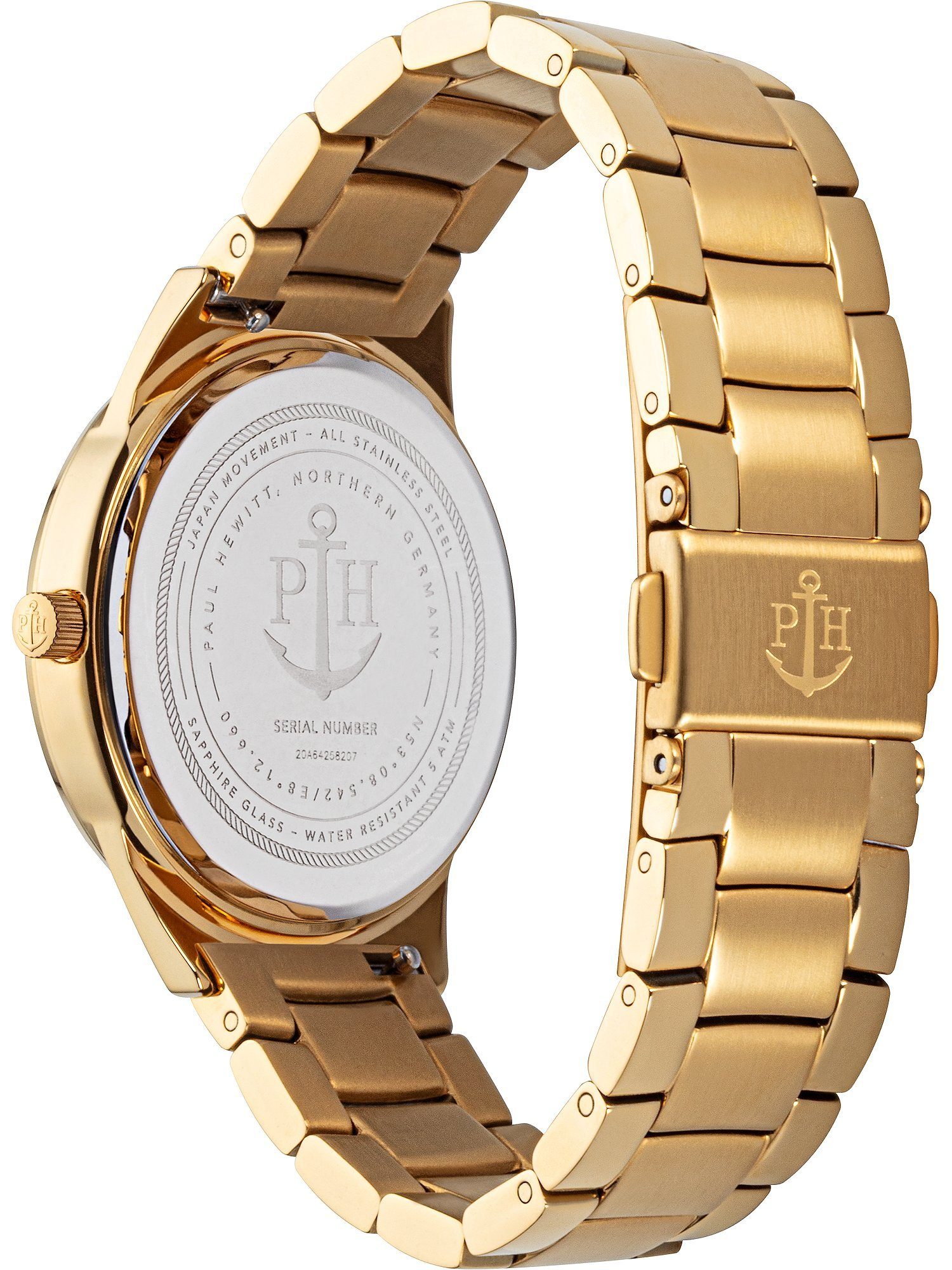 PAUL HEWITT Quarzuhr Paul Hewitt Damen-Uhren Analog Quarz