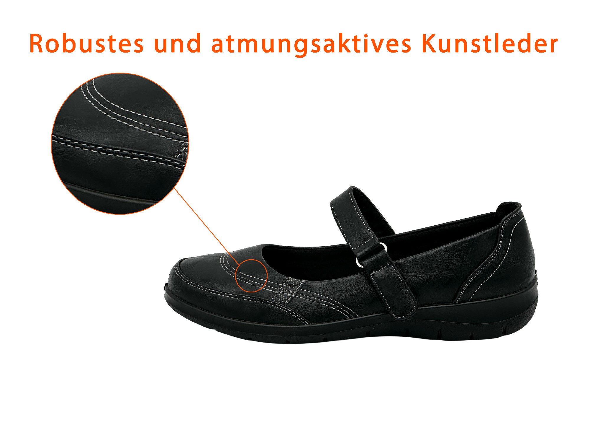 Nowaland Bequeme Mokassins Damen-Mary-Jane-Schuhe Slipper Alltagstauglich, Komfortabel und Vielseitig