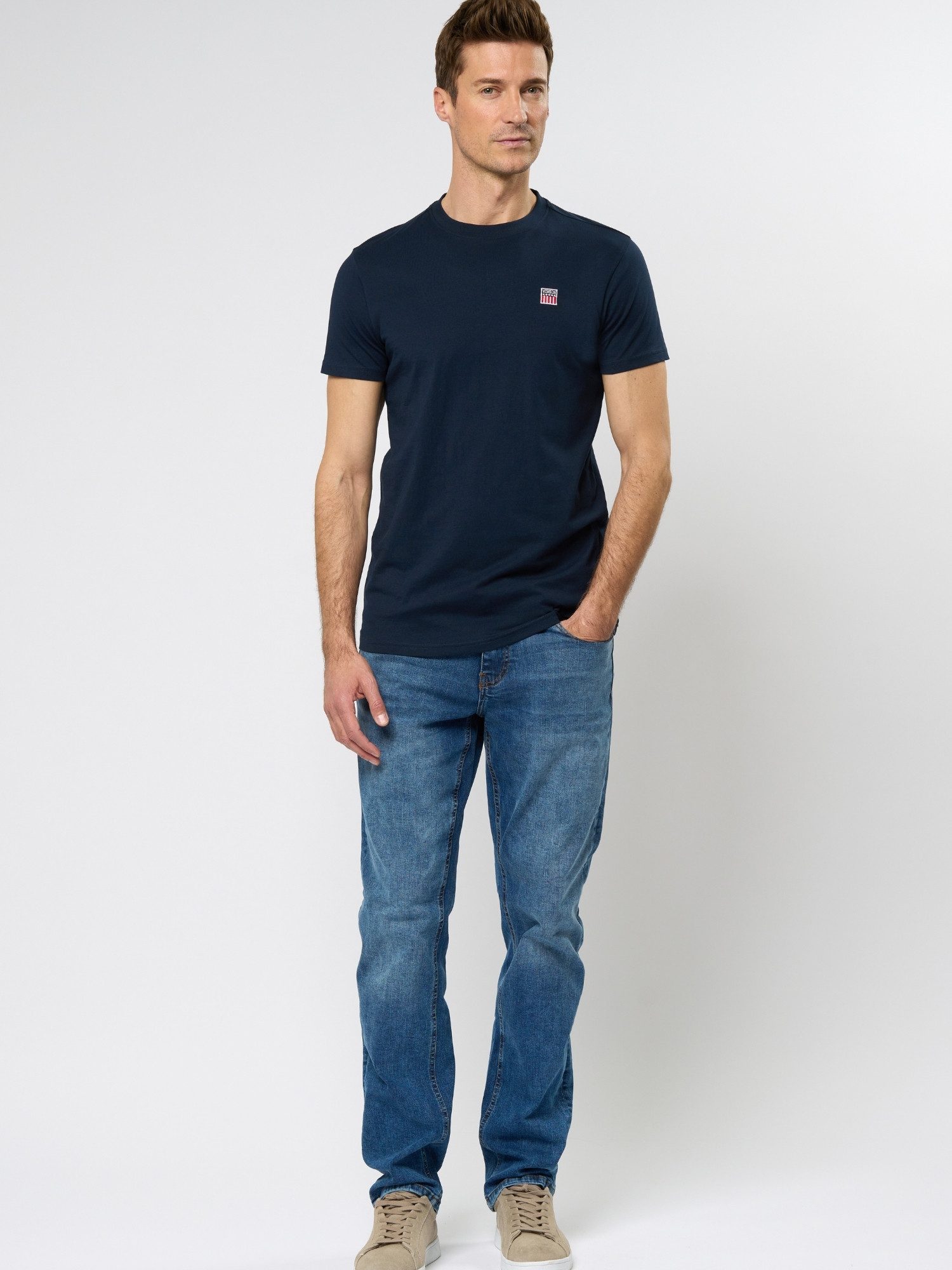 VINSON Kurzarmhemd VINSON 3-pack T-shirt VMMassimo