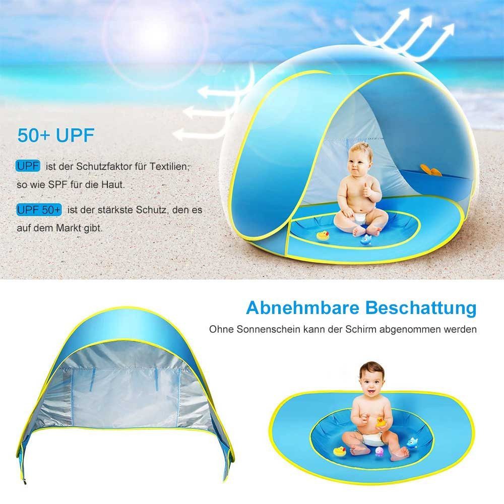 BTTO Strandmuschel Baby Strandmuschel Strandzelt Pop-up günstig online kaufen