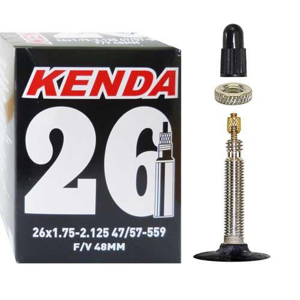 KENDA Fahrradschlauch Kenda Schlauch 26x1.75-2.125" (47/57-559) SV 48mm