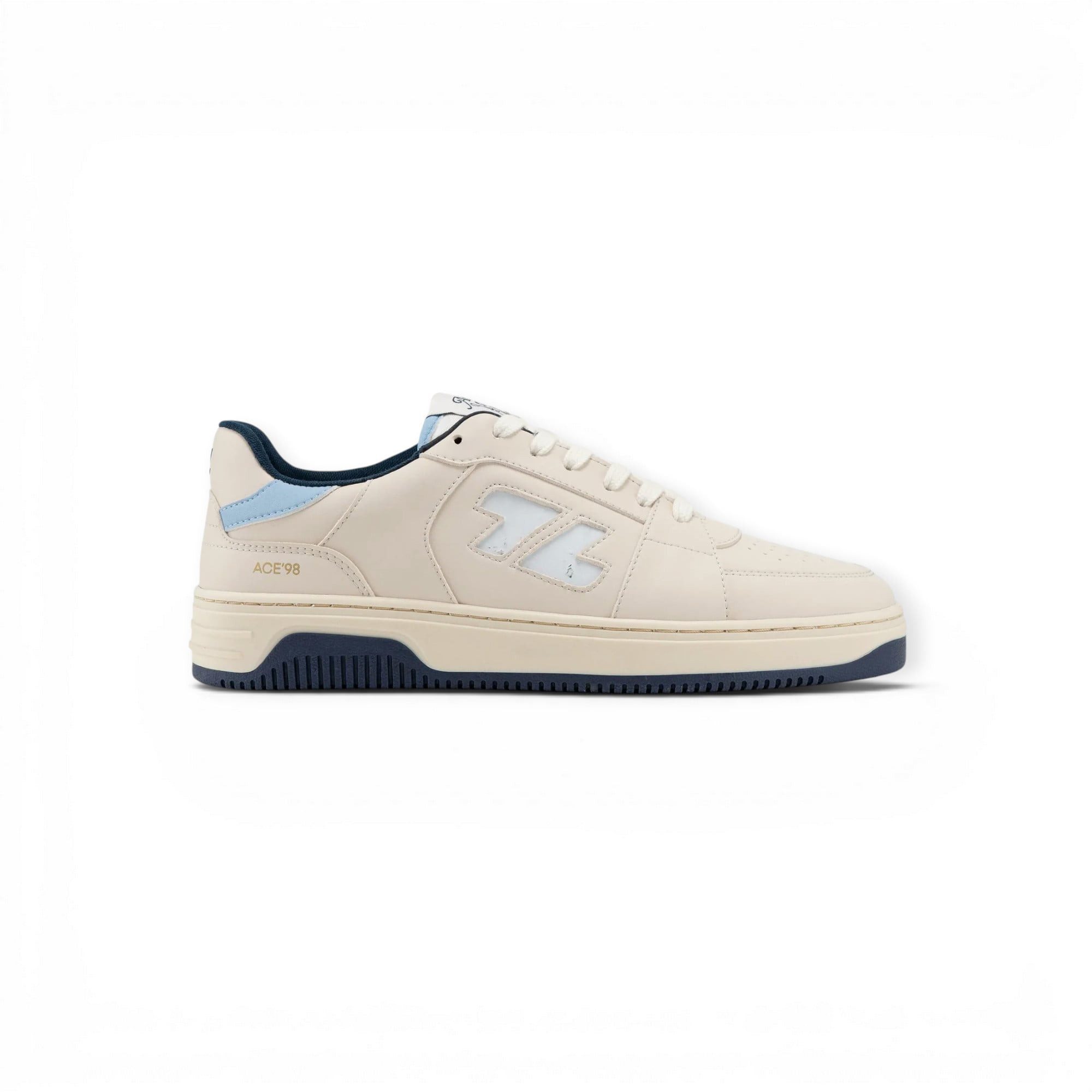 Zeta Ace 98 creamweiss/marineblau Damen Sneaker