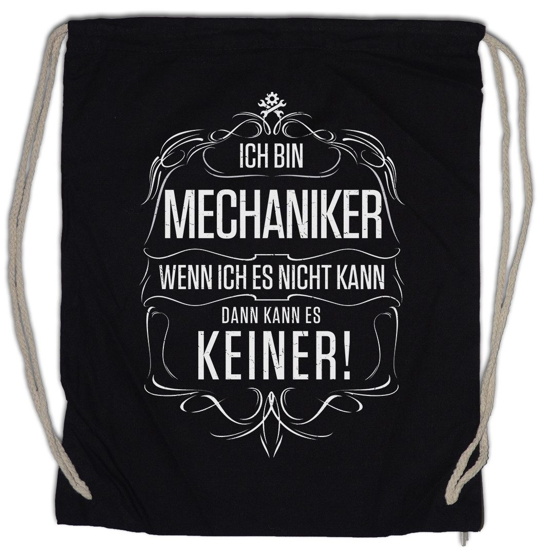 Turnbeutel Ich Bin Mechaniker Turnbeutel Meister Mechatroniker kfZ Tuner Auto