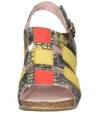 LAURA VITA Sandalen Leder/Textil Riemchensandalette