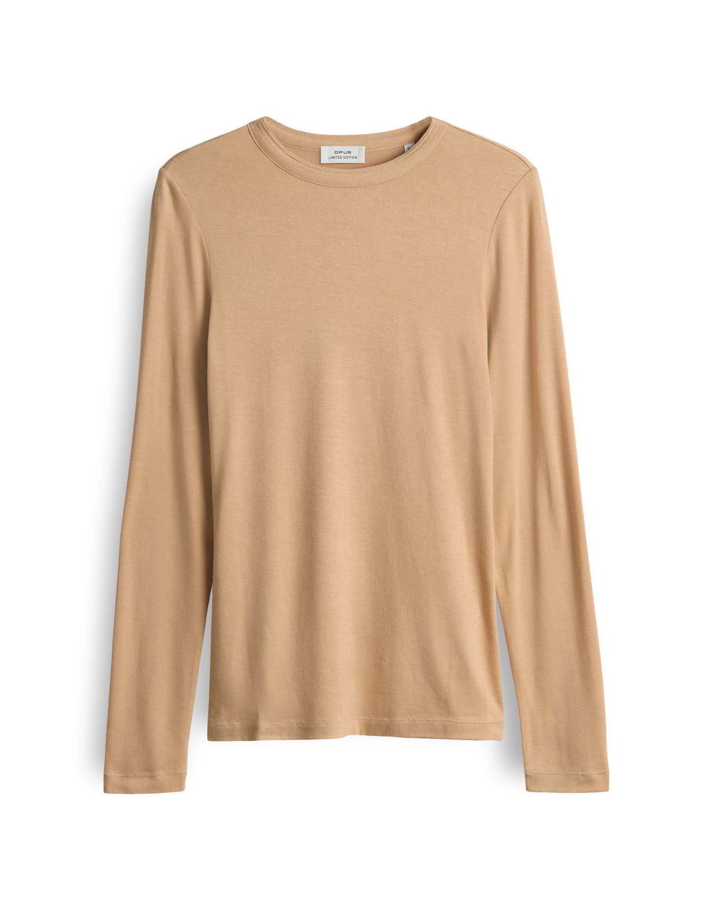 OPUS Langarmshirt SIFA aus Viskosemix figurbetont geschnitten, leichte Tran günstig online kaufen