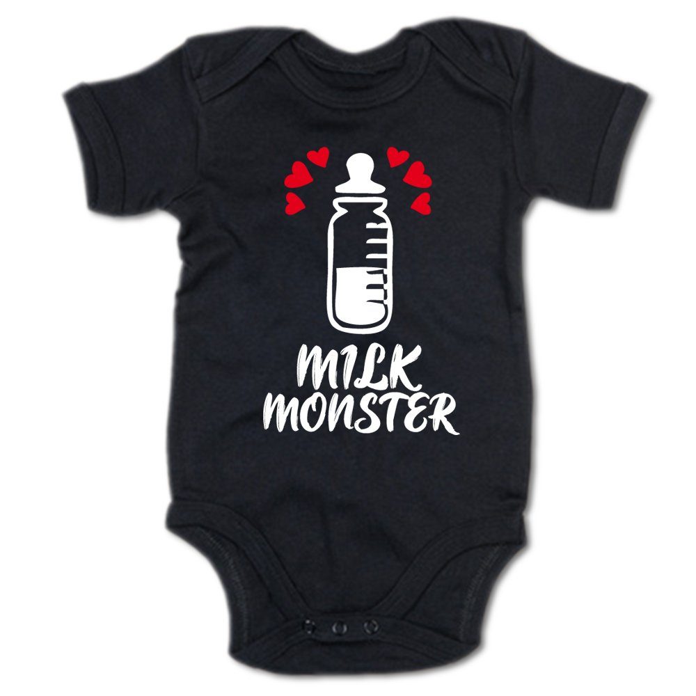 Kurzarmbody Milk Monster