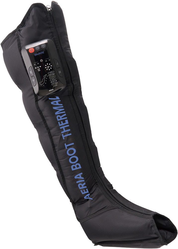 RENPHO Massagegerät Aeria Boot Thermal, 360°-Luftdruck Beine/Füße, 19 Modi, 8 Stufen, Wärme, Akku