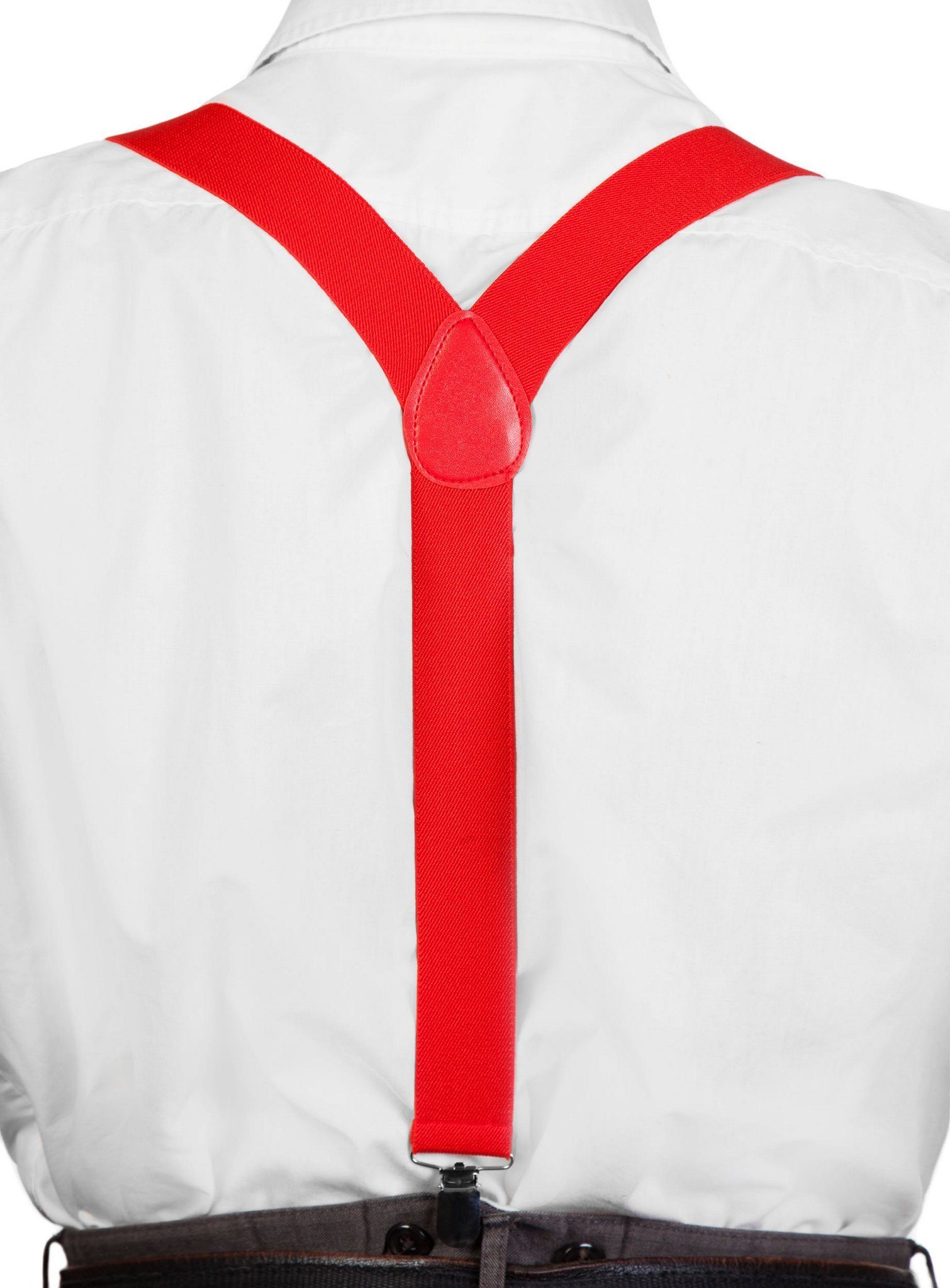 Metamorph Hosenträger Hosenträger rot Nützliches Accessoire für Verkleidung günstig online kaufen
