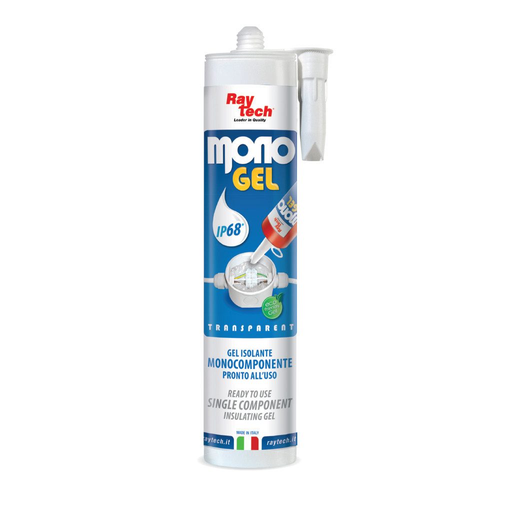 Raytech Gel-Verbindungsmuffe Monogel gebrauchsfertiges transparentes Einkomponenten-Gel 300ml