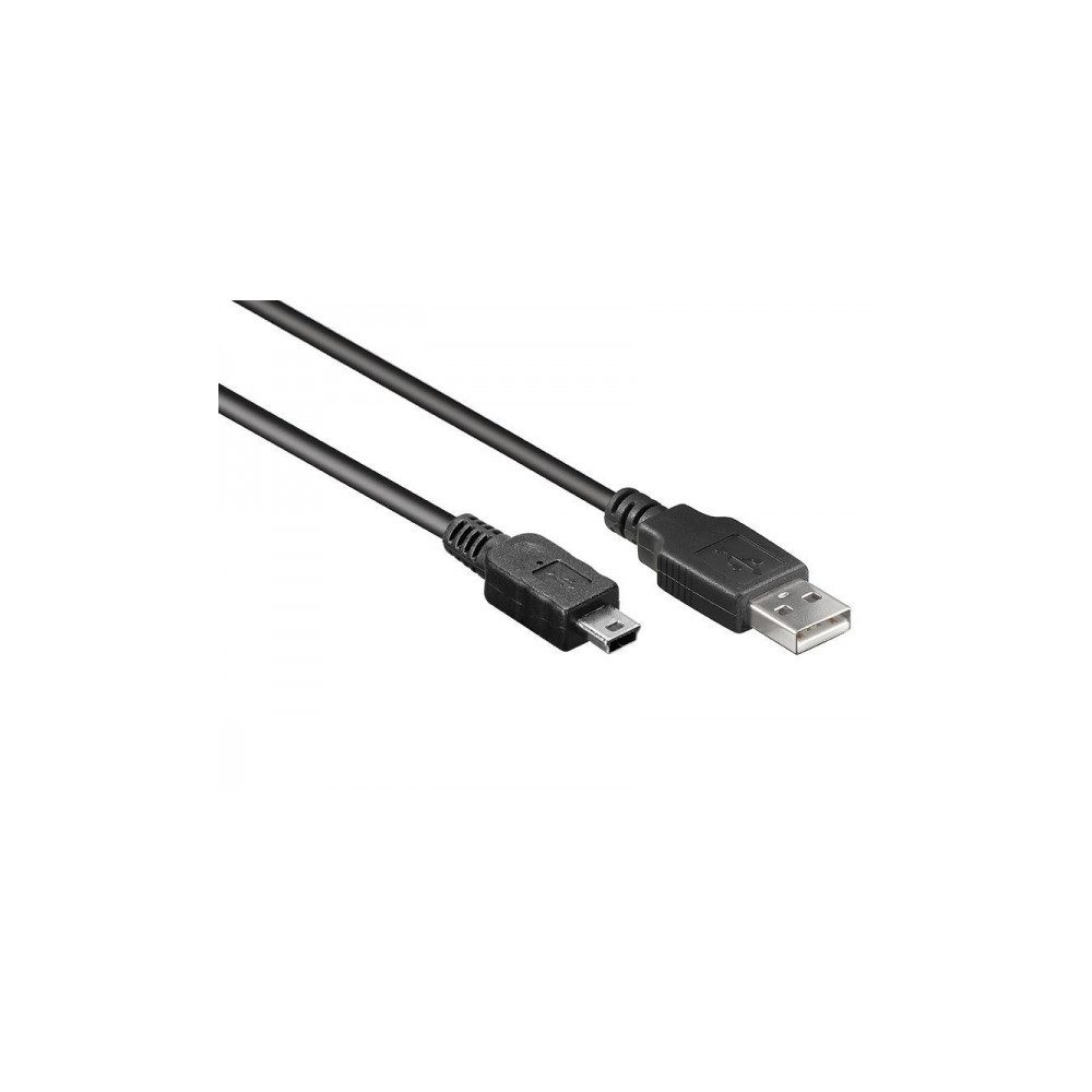 Transmedia C 158-1 L USB-A auf Mini-USB Kabel. Computer-Adapter