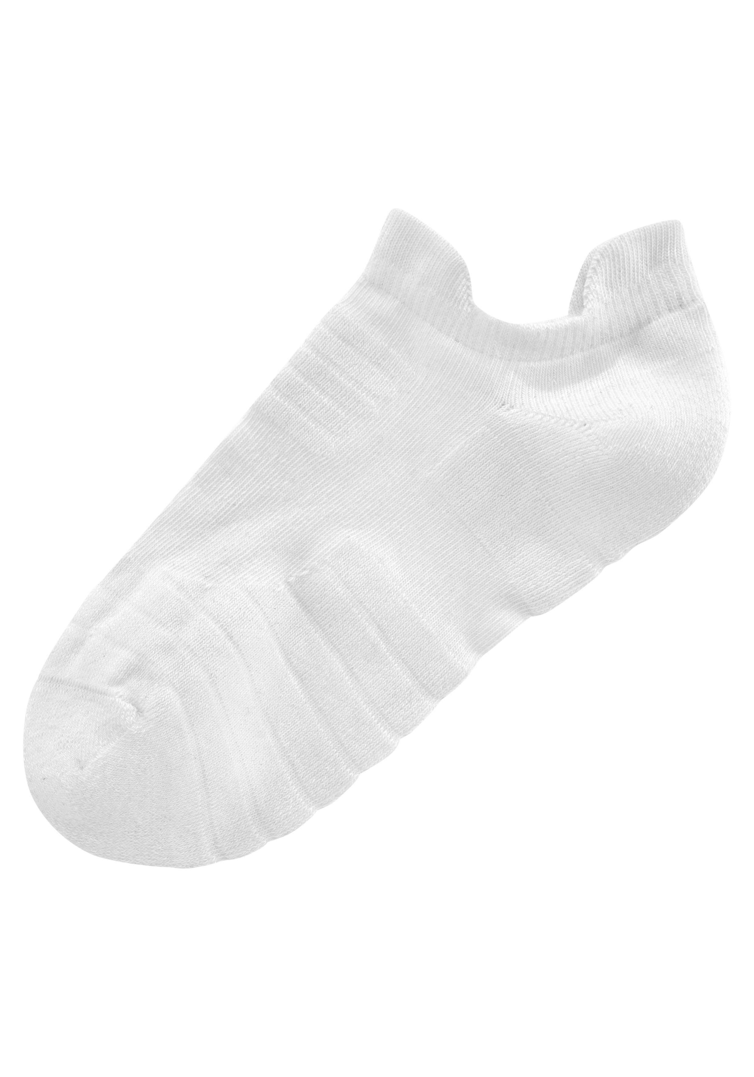 Frottee Sneakersocken (Set, 5x Details 5-Paar) mit LASCANA ACTIVE weiß