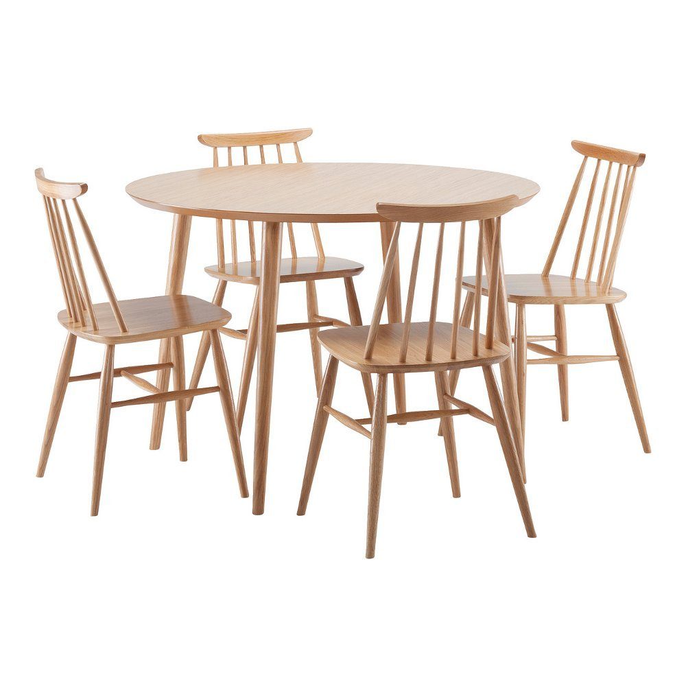 andas Esstisch, Holzfurnier aus Eiche, FSC®-zertifiziert