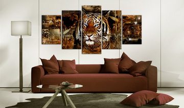 Artgeist Wandbild Golden Jungle