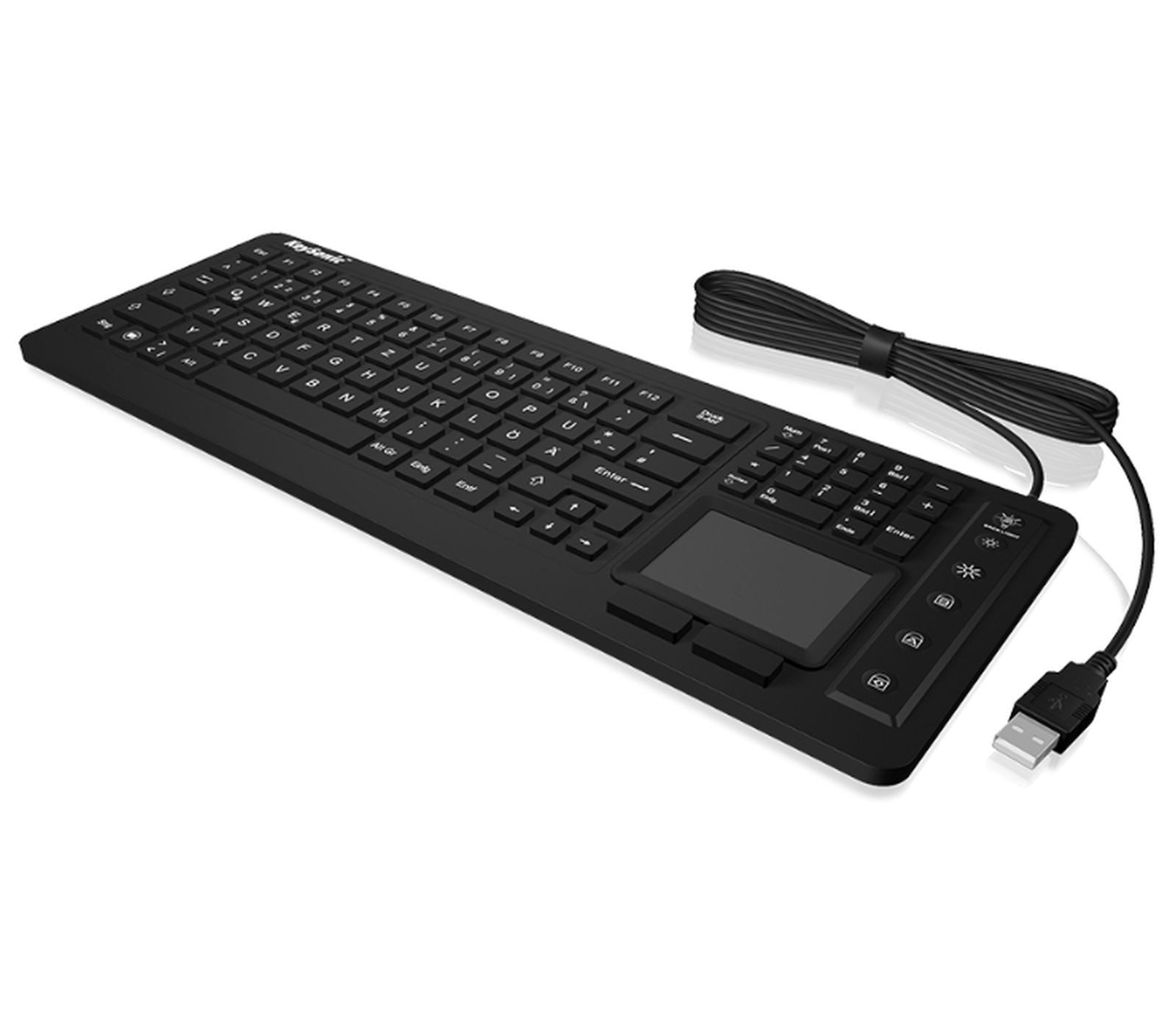 KEYSONIC KSK-6231 Inel - Tastatur - mit Touchpad Tastatur