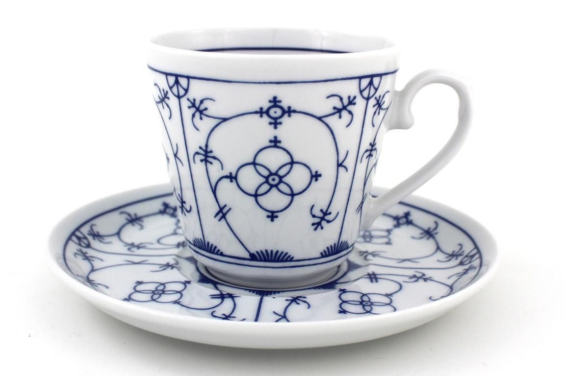Winterling® Porzellan Germany Untertasse Winterling Indischblau Kaffeeobertasse konisch 0,2l
