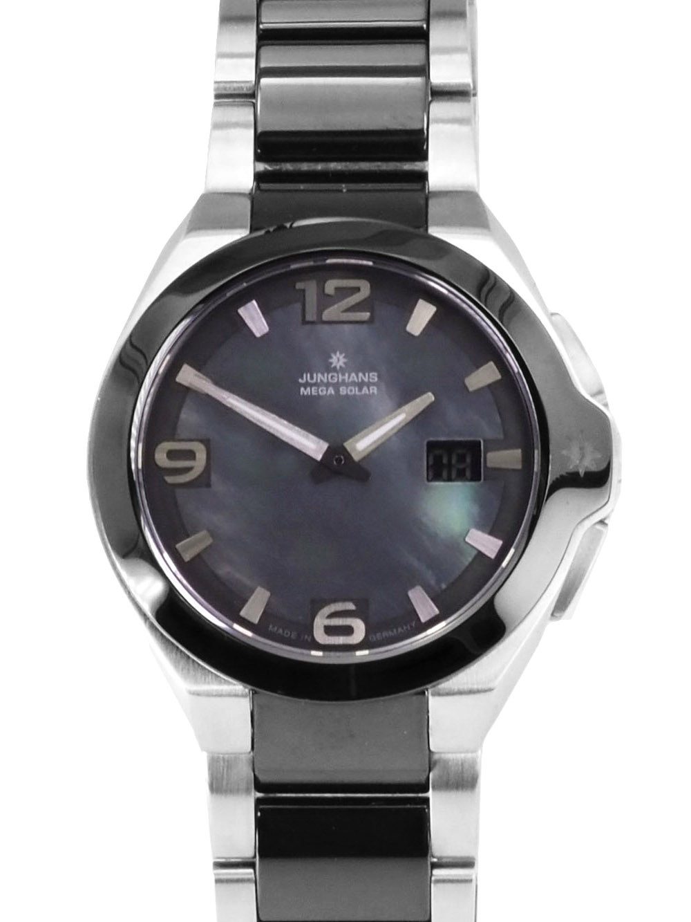 JUNGHANS Funkuhr 37,5 mm Ø Damen Uhr 015-1500.44